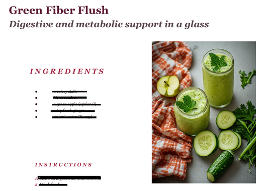 Daily Blends Drink Recipe Book